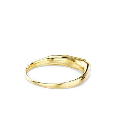 Swarovski Lucent Gold-tone Plated Bangle Bracelet