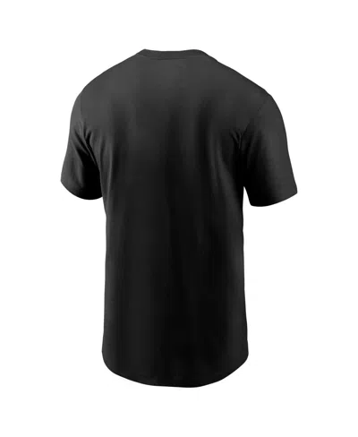 Nike Black Las Vegas Raiders Primetime Local Essential T-shirt In Black
