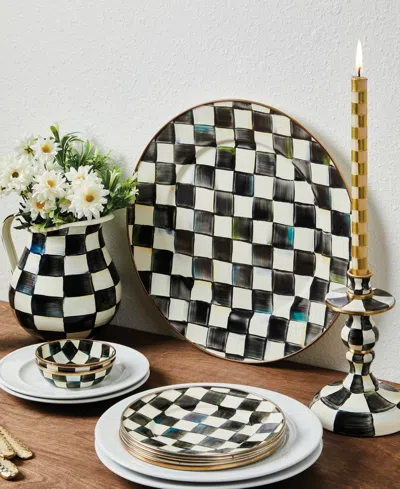 Mackenzie-childs Courtly Check Serving Platter