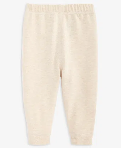 First Impressions Baby Boys 3-24 Month Heathered Pants, Exclusively At Macy's In Nude
