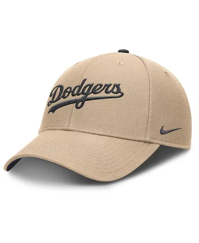 Nike Men's Khaki Los Angeles Dodgers Rise Adjustable Hat