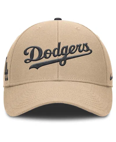 Nike Men's Khaki Los Angeles Dodgers Rise Adjustable Hat