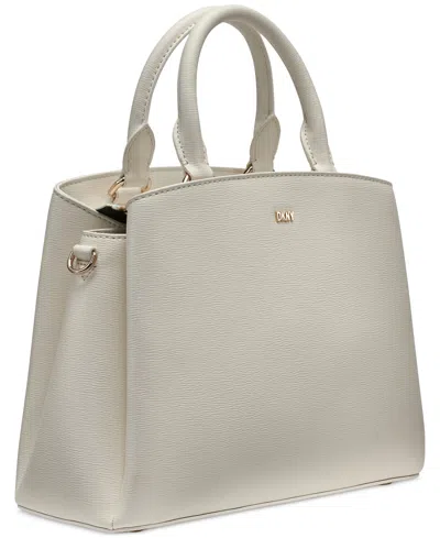 Dkny Paige Medium Satchel With Convertible Strap In White