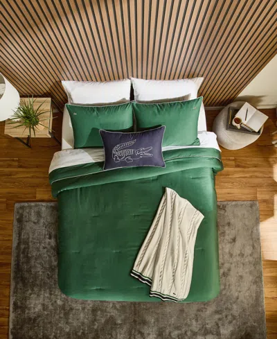 Lacoste Tiebreak Solid 3-pc. Comforter Set, King