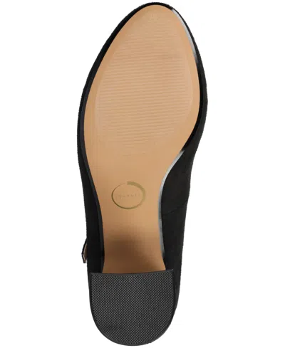 Journee Collection Women's Talani T-strap Almond Toe Dress Pumps
