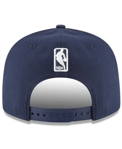 New Era Men's Navy Oklahoma City Thunder 2025 Nba Finals Champions Side Patch 9fifty Snapback Hat