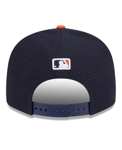 New Era Men's Navy/orange Detroit Tigers 2025 Mlb All-star Game Side Patch 9fifty Snapback Hat