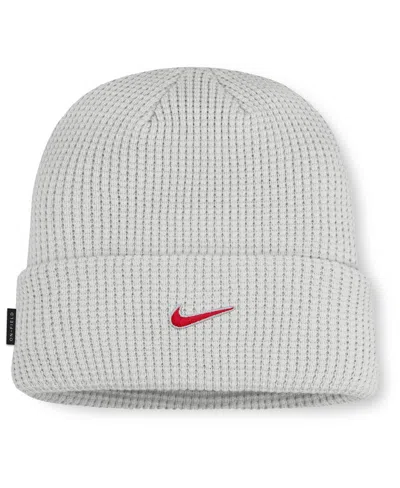 Nike Men's Gray Ohio State Buckeyes 2025 On-field Utility Cuffed Knit Hat