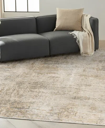 Calvin Klein Ck078 Summit Sum06 7'8"x10'2" Area Rug In Neutral