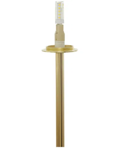 Rosemary Lane 73" Metal Curved Orb 2 Light Room Floor Lamp