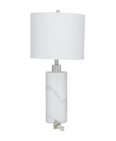 Rosemary Lane 25.50" Marble Modern Table Lamp