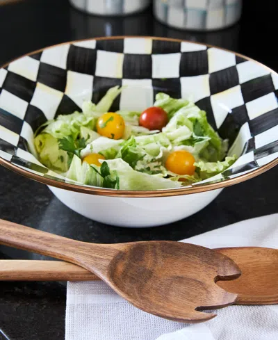 Mackenzie-childs Courtly Check 3-pc. Salad Serving Set