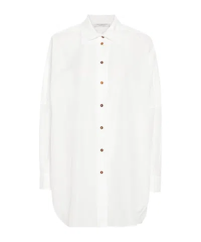 Philosophy Di Lorenzo Serafini Drop-shoulder Crepe Shoulder In White