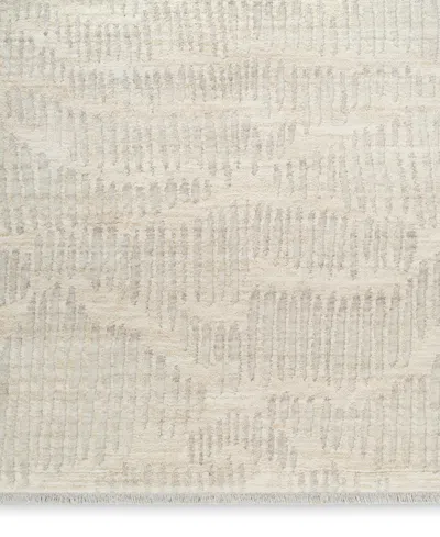 Calvin Klein Ck079 Notes Not01 5'2"x7'2" Area Rug In Neutral