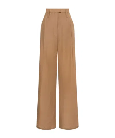 Philosophy Di Lorenzo Serafini High-waist Wide-leg Sheer Trousers
