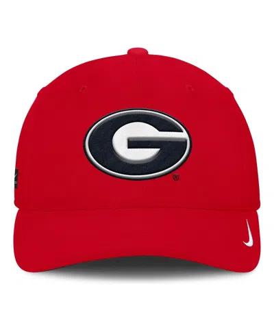 Nike Men's Red Georgia Bulldogs 2025 On-field Gameday Performance Flex Hat