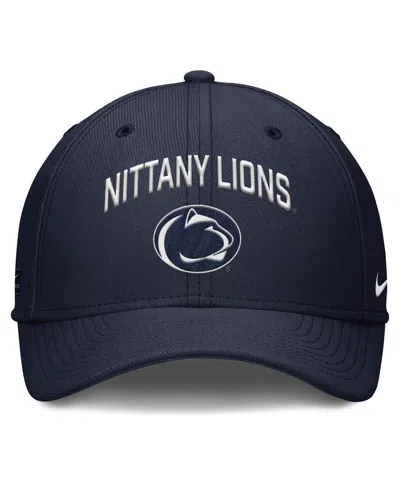 Nike Men's Navy Penn State Nittany Lions 2025 On-field Rise Performance Flex Hat
