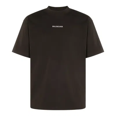 Balenciaga T-shirts And Polos In Brown