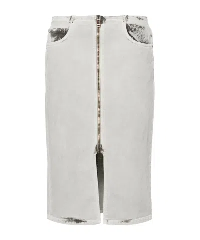 Haikure Denim Pencil Skirt