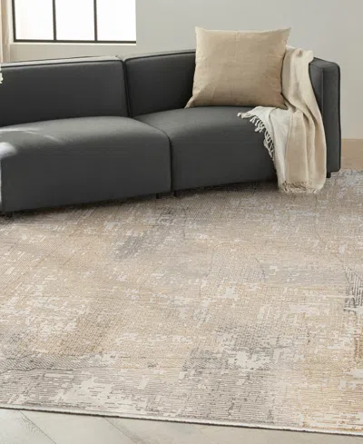Calvin Klein Ck078 Summit Sum05 7'8"x10'2" Area Rug In Neutral
