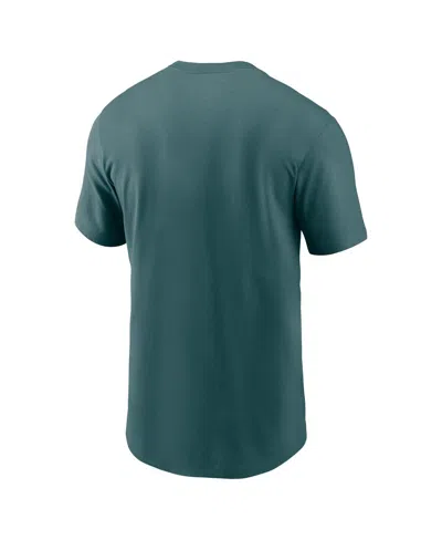 Nike Midnight Green Philadelphia Eagles Primetime Local Essential T-shirt In Green
