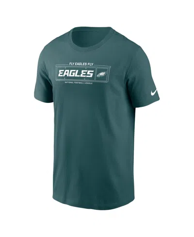 Nike Midnight Green Philadelphia Eagles Primetime Local Essential T-shirt In Green