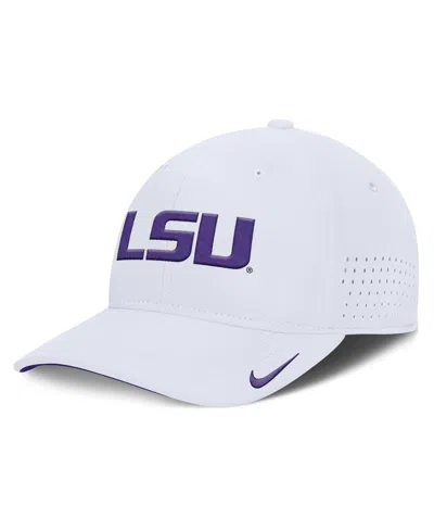 Nike Men's White Lsu Tigers 2025 On-field Gameday Performance Flex Hat