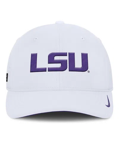 Nike Men's White Lsu Tigers 2025 On-field Gameday Performance Flex Hat