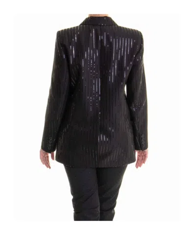 Ermanno Firenze Long-sleeved Suit Jacket In Black