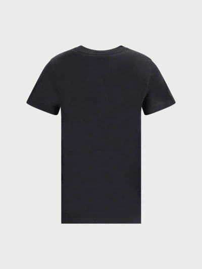 Pinko Logo T-shirt In Black