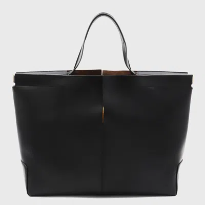 Tod's Black Leathe Di Bag Tote