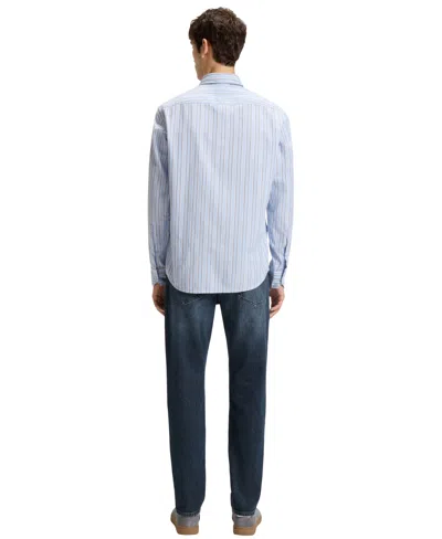 Hugo Boss Logo-appliqué Jeans In Blue