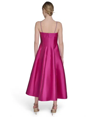 Eliza J Women's Solid Color Square-neck Sleeveless Midi Dress