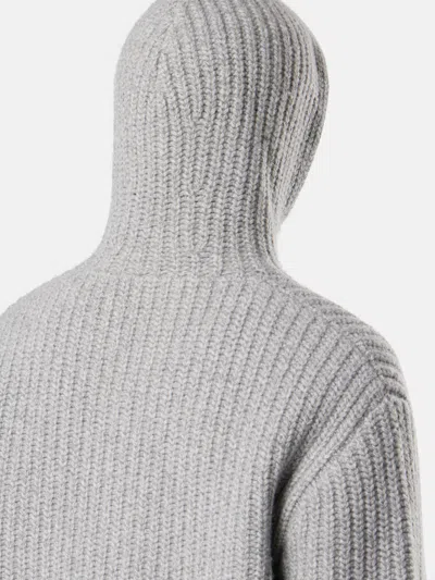 Stone Island Cotton Zip-up Hoodie In Gray
