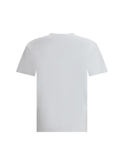 Dsquared2 Cotton Crew Neck T-shirt With Short Sleeves In Regular Fit In White