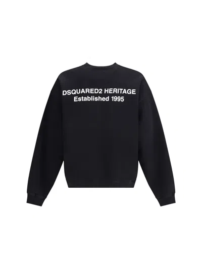 Dsquared2 Logoed Sweatshirt In Black