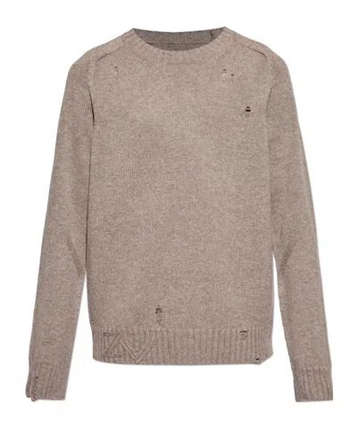 Zadig & Voltaire Long Sleeve Sweater In Brown
