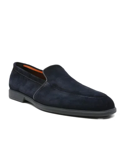 Santoni Suede Loafers