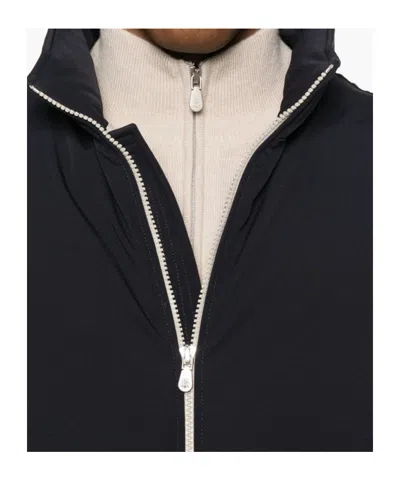 Brunello Cucinelli Zip-fastening Sleeveless Vest In Black