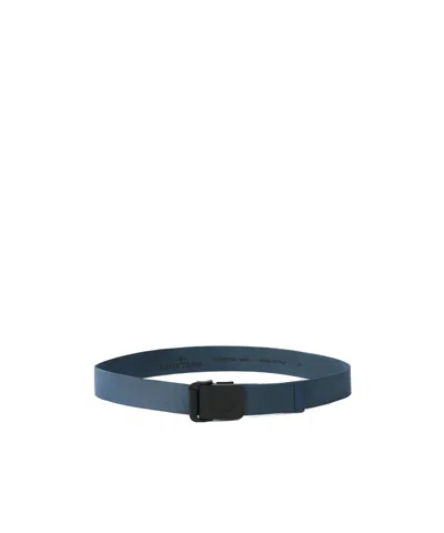 Stone Island Belt With Debossed Buckle And Leather Detail
