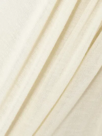 Agolde Tania Twist T-shirt In White