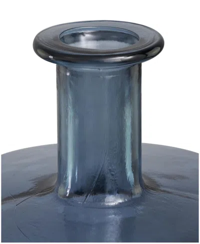 Rosemary Lane Glass 18" Bottleneck Modern Vase