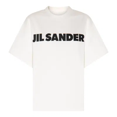 Jil Sander Relaxed-fit Cotton T-shirt With Bold Logo