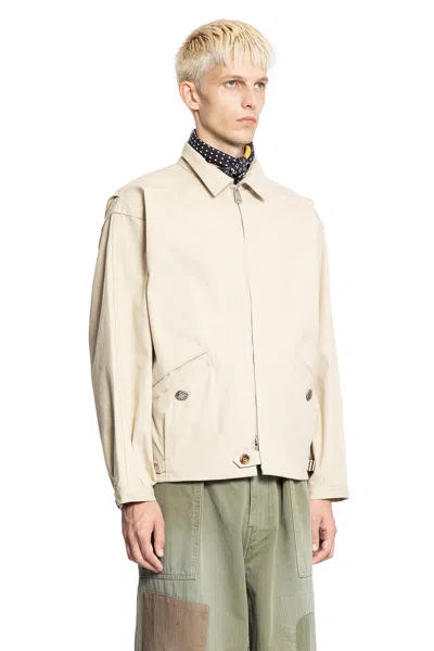 Kapital Zip-up Kayak Paw-paw Blouson In Neutral