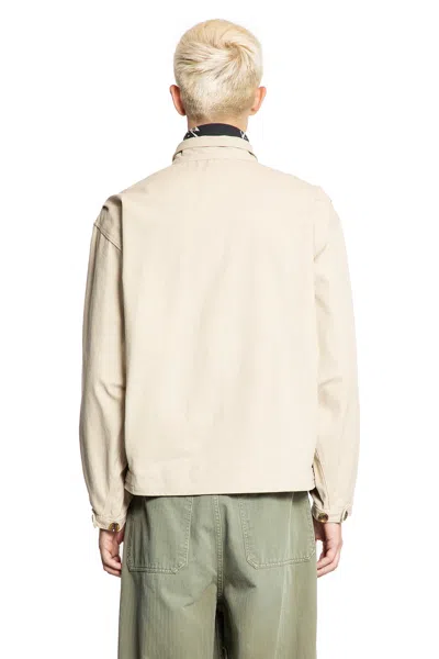 Kapital Zip-up Kayak Paw-paw Blouson In Neutral