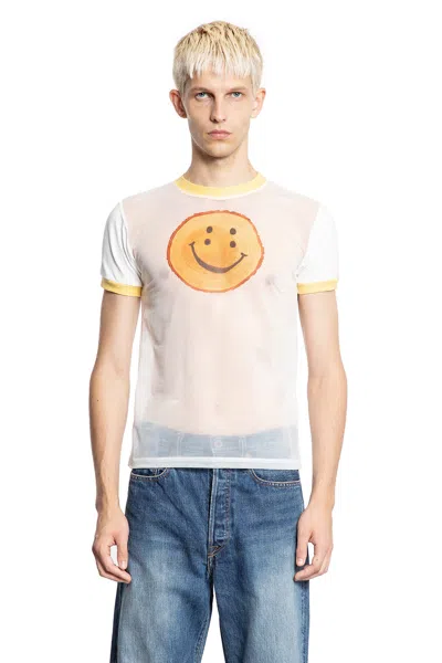 Kapital Sheer Jersey X 20/- Jersey Ringer T In White