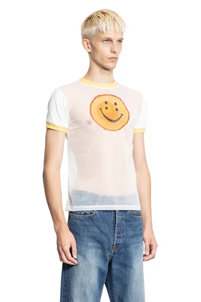 Kapital Sheer Jersey X 20/- Jersey Ringer T In White