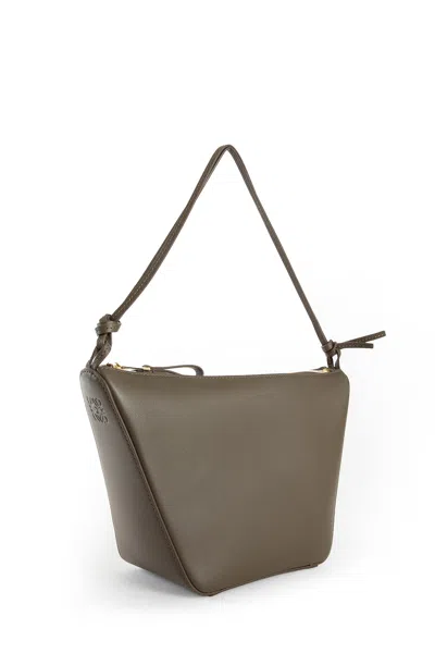 Loewe Mini Hammock Hobo In Classic Calfskin