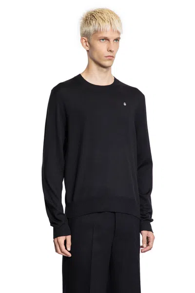 Alexander Mcqueen Alexander Mc Queen Sweater Black In Wool In Black