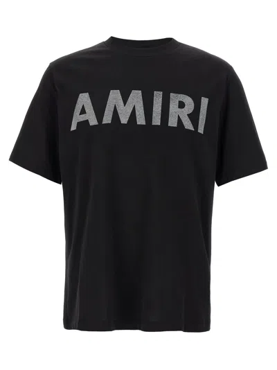 Amiri Logoed T-shirt In Black